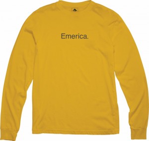 Emerica Eff Corporate T-shirt Herr Guld | Sverige-5621849