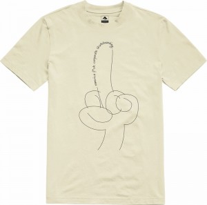Emerica Eff Corporate T-shirt Herr Khaki | Sverige-6918204