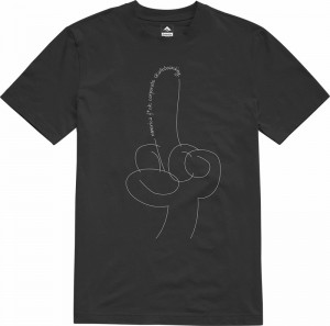 Emerica Eff Corporate T-shirt Herr Svarta | Sverige-2794681