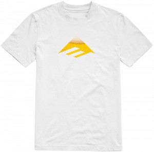 Emerica Emerica Beer T-shirt Herr Vita | Sverige-2196753