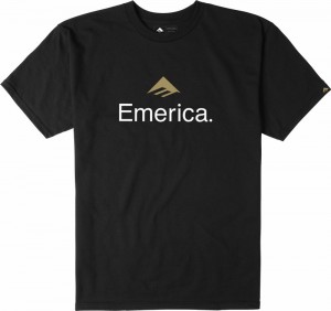 Emerica Emerica Skateboard Logo T-shirt Herr Svarta | Sverige-3694807