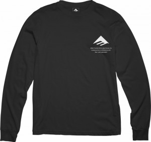 Emerica Logo Lockup T-shirt Herr Svarta | Sverige-3570186