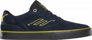 Emerica Low Vulc Skateskor Herr Marinblå Svarta | Sverige-6803254