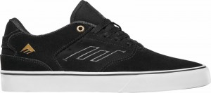 Emerica Low Vulc Skateskor Herr Svarta Guld Vita | Sverige-1245978