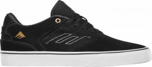 Emerica Low Vulc Youth Skateskor Herr Svarta Vita | Sverige-4561930