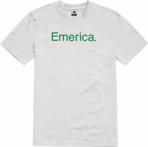 Emerica Pure T-shirt Herr Vita | Sverige-9028345