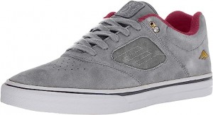 Emerica Reynolds 3 G6 Vulc Skateskor Herr Grå Vinröda | Sverige-3086547