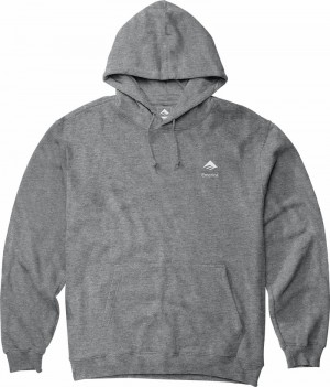 Emerica Stacked Sweatshirt Herr Grå | Sverige-3159684