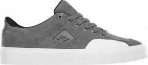 Emerica Temple Skateskor Herr Mörkgrå Vita | Sverige-7051682