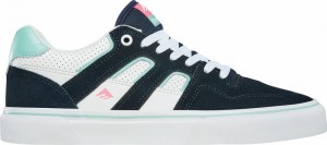 Emerica Tilt G6 Vulc Skateskor Herr Marinblå Vita Blå | Sverige-4789120