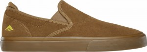 Emerica Wino G6 Slip-on Skateskor Herr Bruna | Sverige-5369104