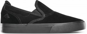 Emerica Wino G6 Slip-on Youth Skateskor Herr Svarta Svarta | Sverige-1892306