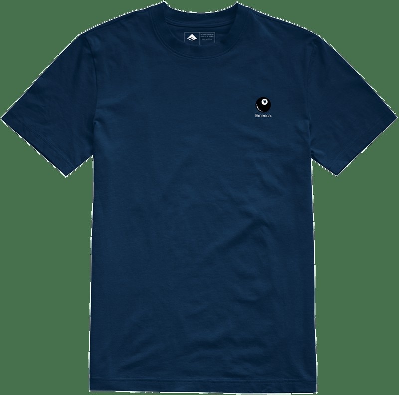 Emerica 8 Ballr T-shirt Herr Blå | Sverige-0197354