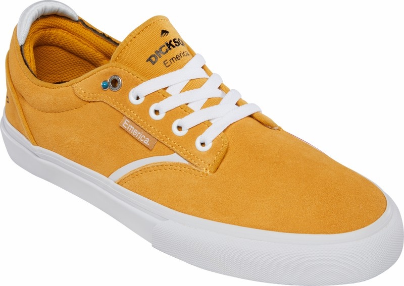 Emerica Dickson Skateskor Herr Senapsgult | Sverige-4197608