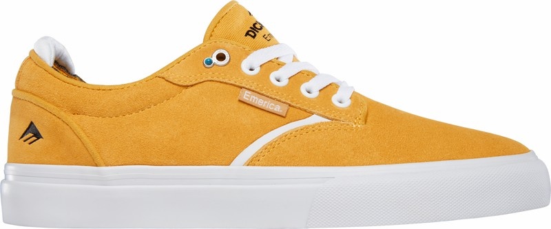Emerica Dickson Skateskor Herr Senapsgult | Sverige-4197608