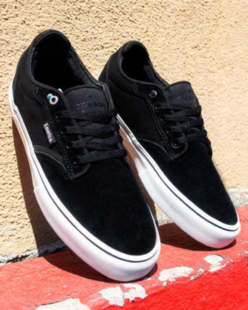 Emerica Dickson Skateskor Herr Svarta Vita Guld | Sverige-0576831