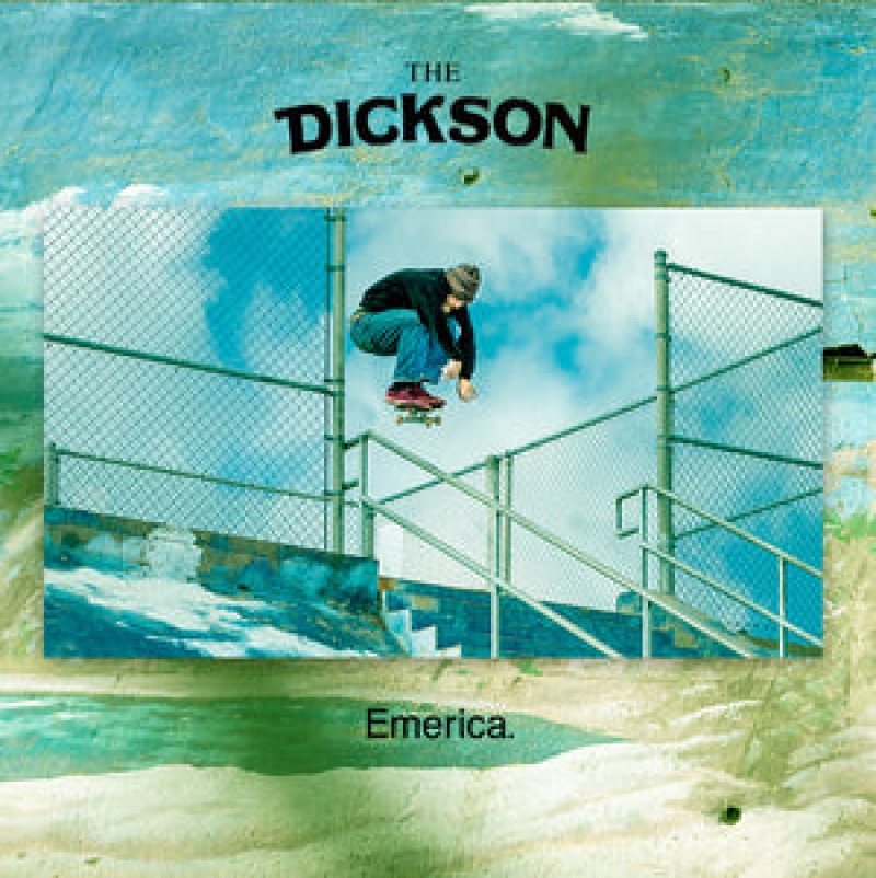 Emerica Dickson Skateskor Herr Svarta Vita Guld | Sverige-0576831