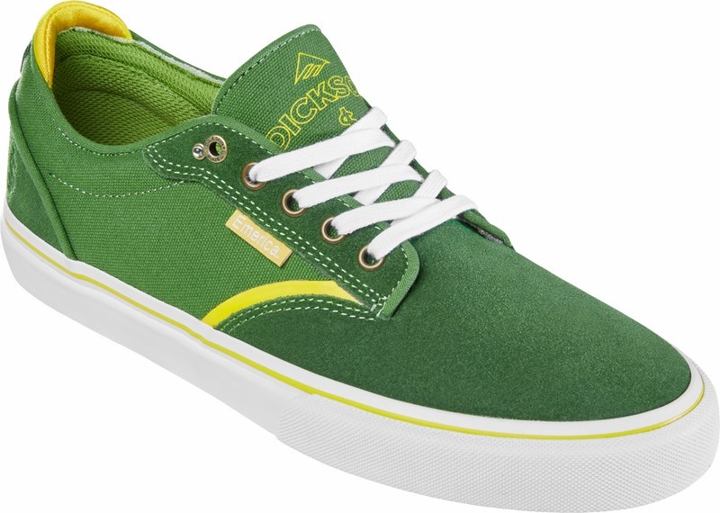 Emerica Dickson X Shake Junt Skateskor Herr Gröna | Sverige-5163824