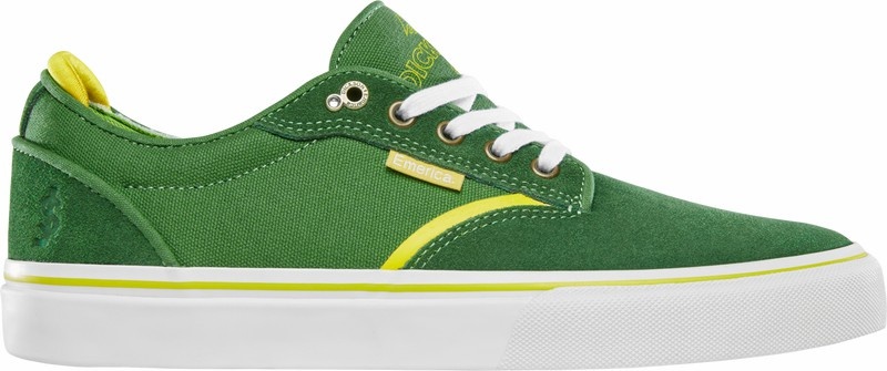 Emerica Dickson X Shake Junt Skateskor Herr Gröna | Sverige-5163824