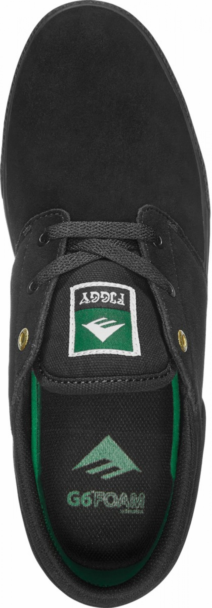 Emerica Figgy G6 Skateskor Herr Svarta Svarta | Sverige-4670218
