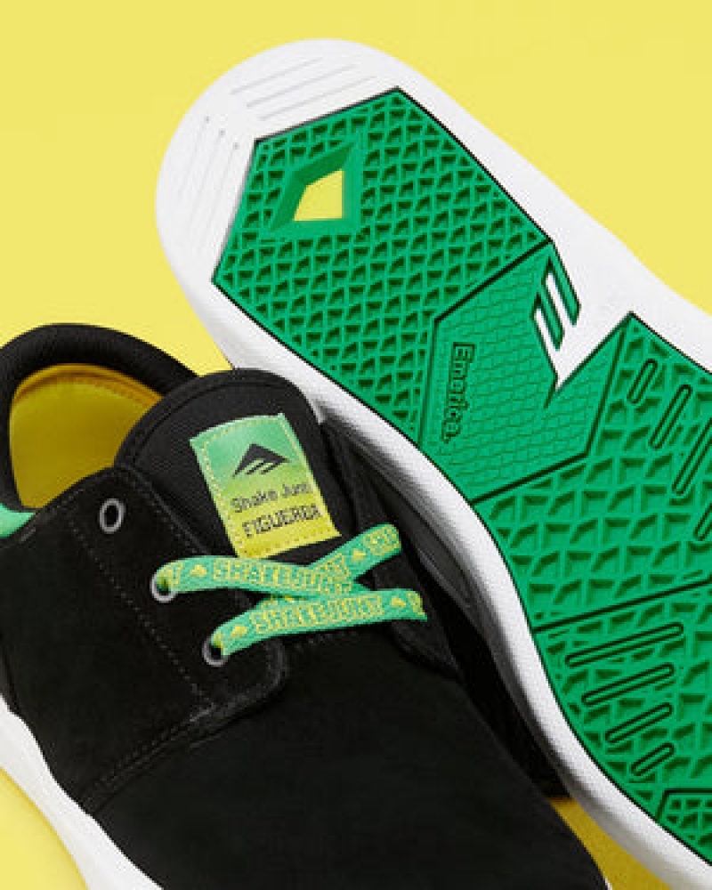 Emerica Figgy G6 X Shake Junt Skateskor Herr Svarta | Sverige-8012764