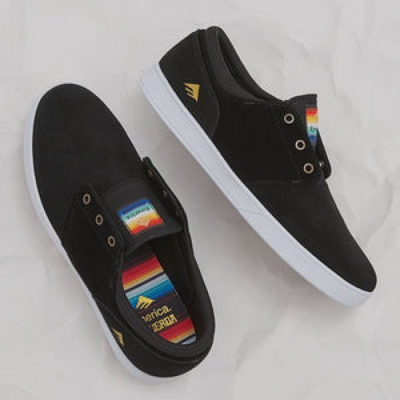Emerica Figueroa Skateskor Herr Svarta | Sverige-8145602
