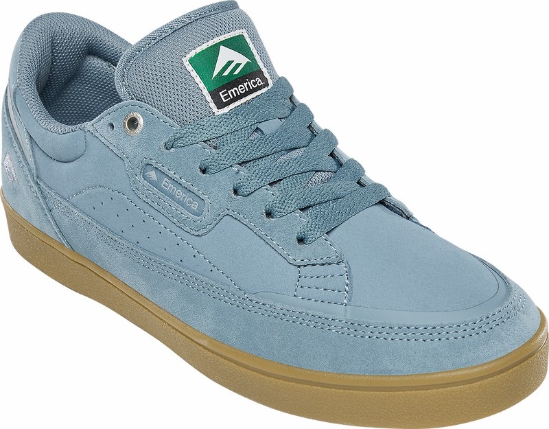 Emerica Gamma Skateskor Herr Ljusblå | Sverige-6839541