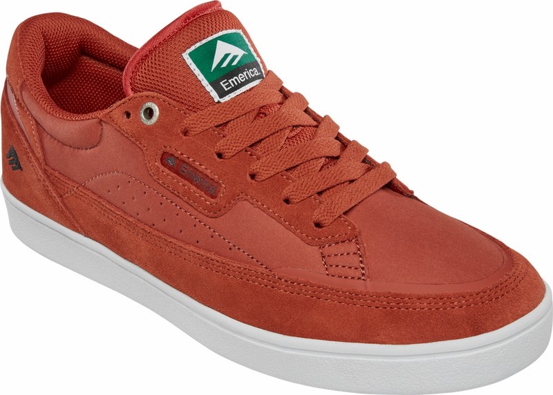 Emerica Gamma Skateskor Herr Röda | Sverige-9130458