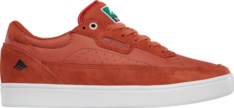 Emerica Gamma Skateskor Herr Röda | Sverige-9130458