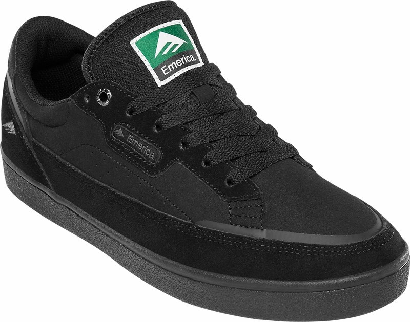Emerica Gamma Skateskor Herr Svarta Svarta Svarta | Sverige-2369487