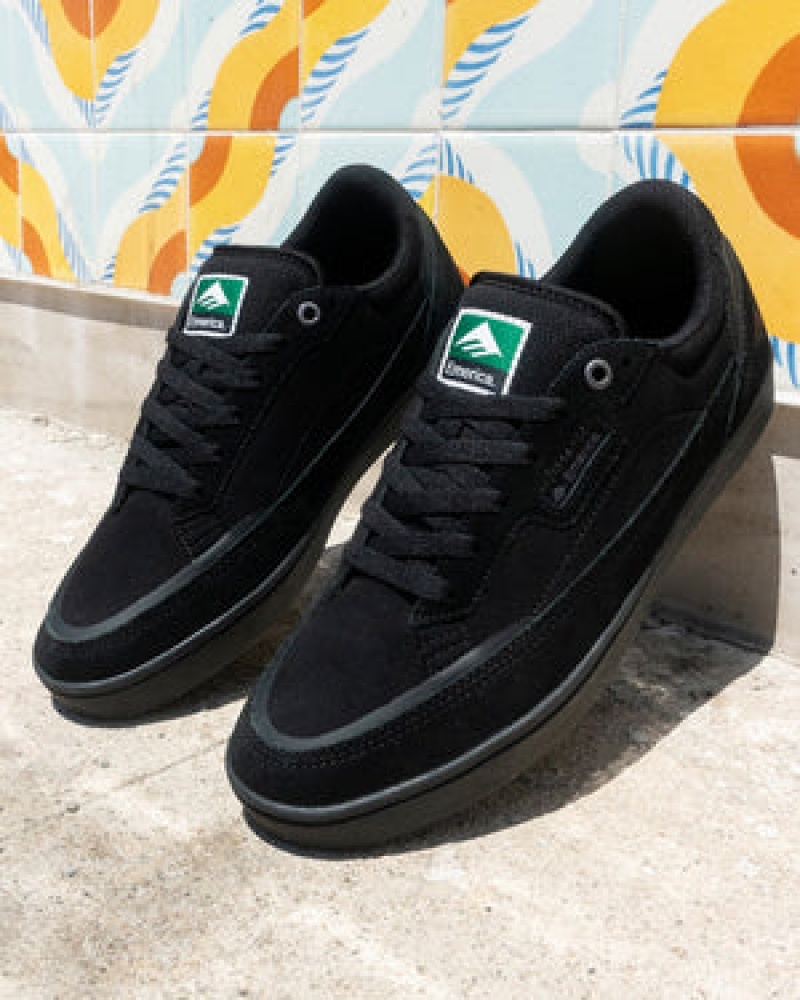 Emerica Gamma Skateskor Herr Svarta Svarta Svarta | Sverige-2369487