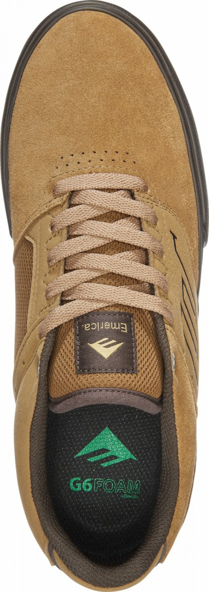 Emerica Low Vulc Skateskor Herr Bruna Bruna | Sverige-2895760