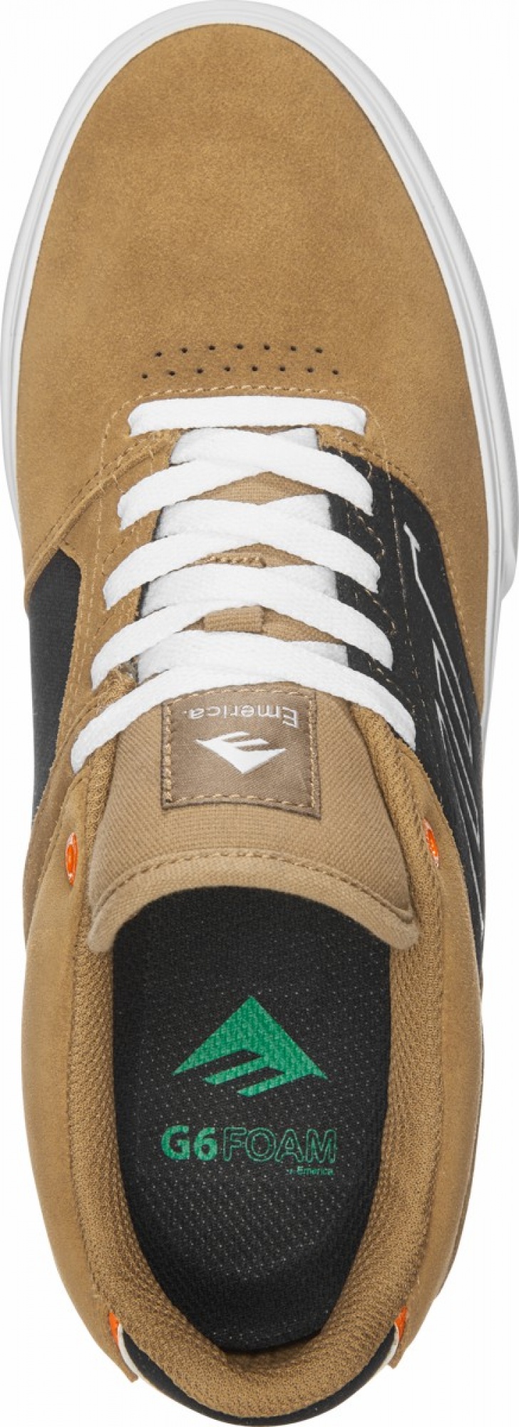 Emerica Low Vulc Skateskor Herr Bruna Svarta | Sverige-4259178