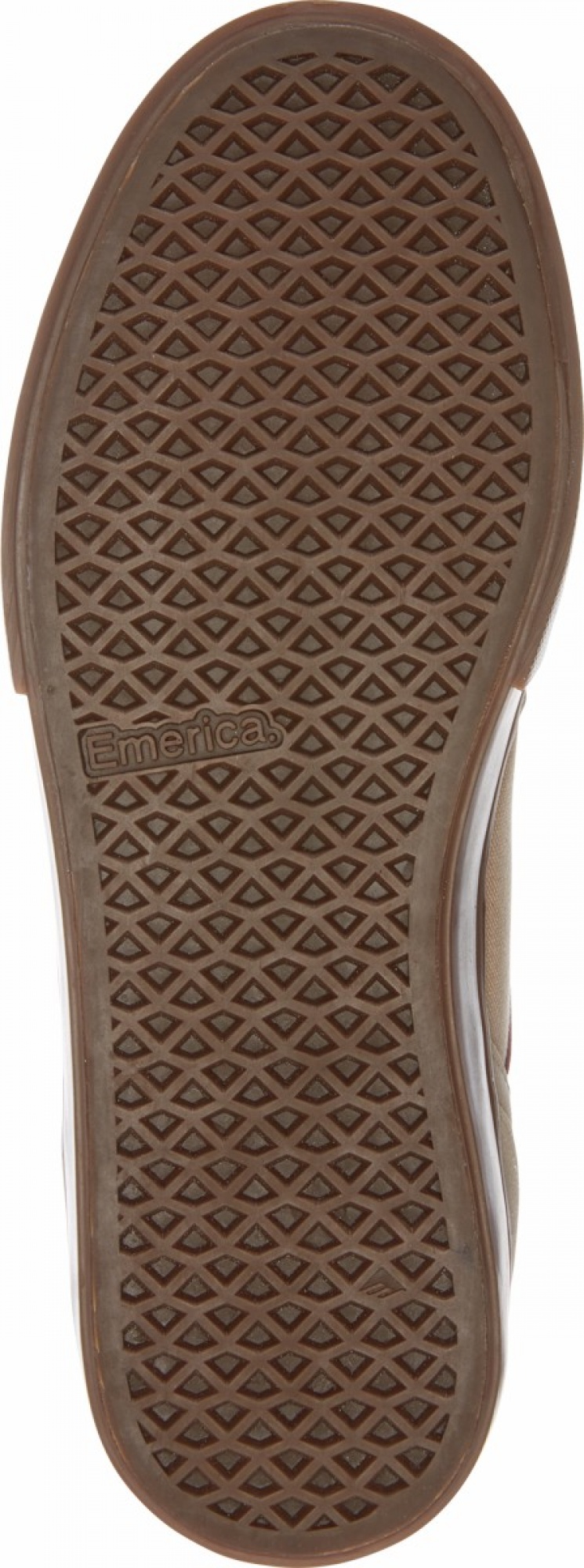 Emerica Low Vulc Skateskor Herr Bruna Vita | Sverige-0789142