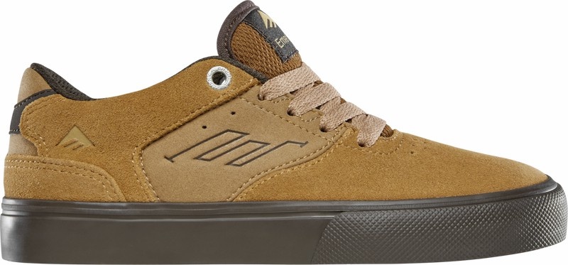 Emerica Low Vulc Youth Skateskor Herr Bruna Bruna | Sverige-4769380