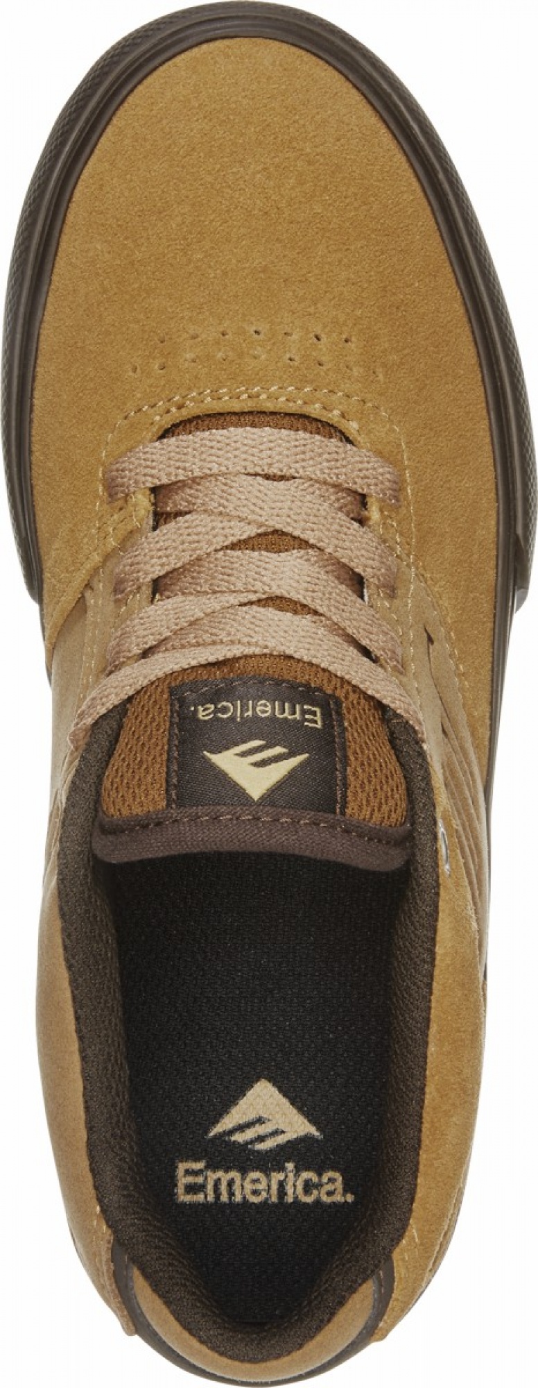 Emerica Low Vulc Youth Skateskor Herr Bruna Bruna | Sverige-0394528