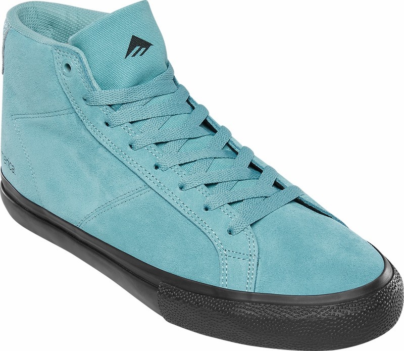 Emerica Omen Hi Skateskor Herr Blå | Sverige-2387509