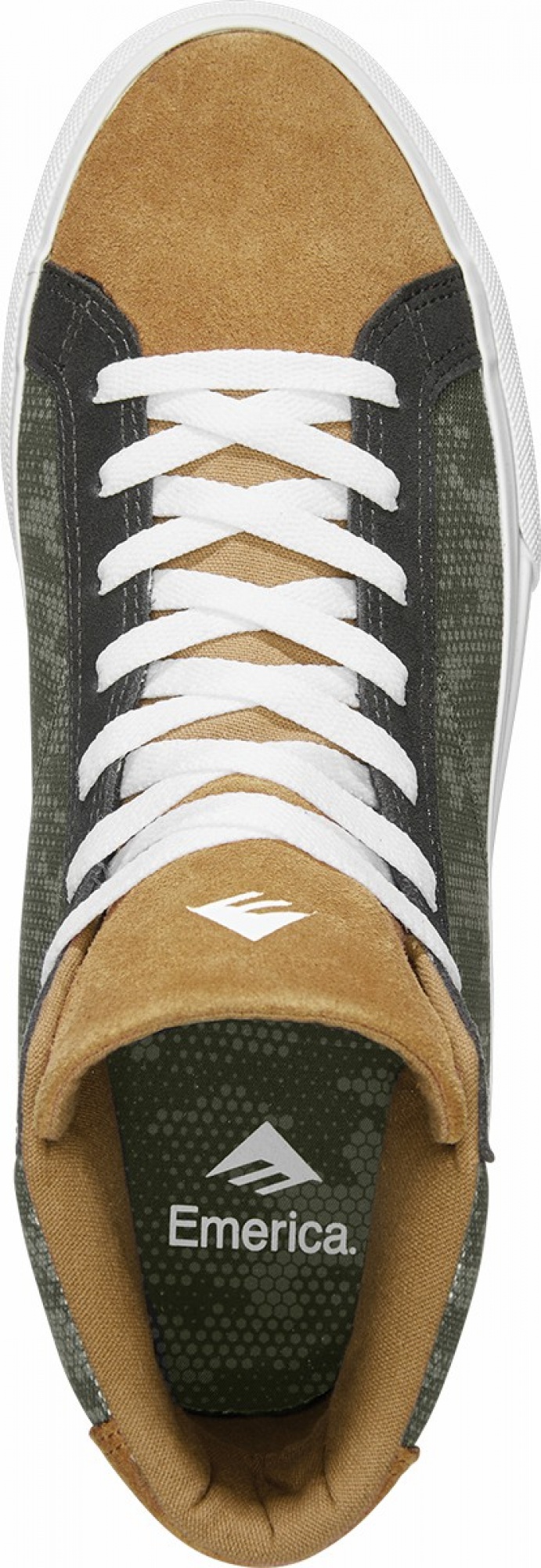 Emerica Omen Hi Skateskor Herr Olivgröna Bruna | Sverige-4605192