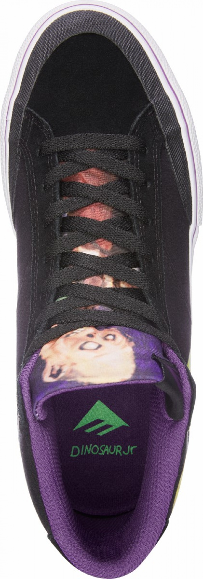 Emerica Omen Hi X Dinosaur Jr. Skateskor Herr Svarta Lila | Sverige-6459371