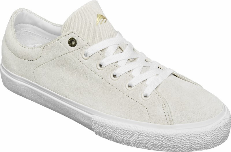 Emerica Omen Lo Skateskor Herr Vita | Sverige-2937864