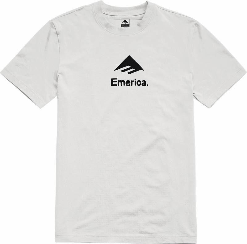 Emerica Pavement T-shirt Herr Vita | Sverige-1046935