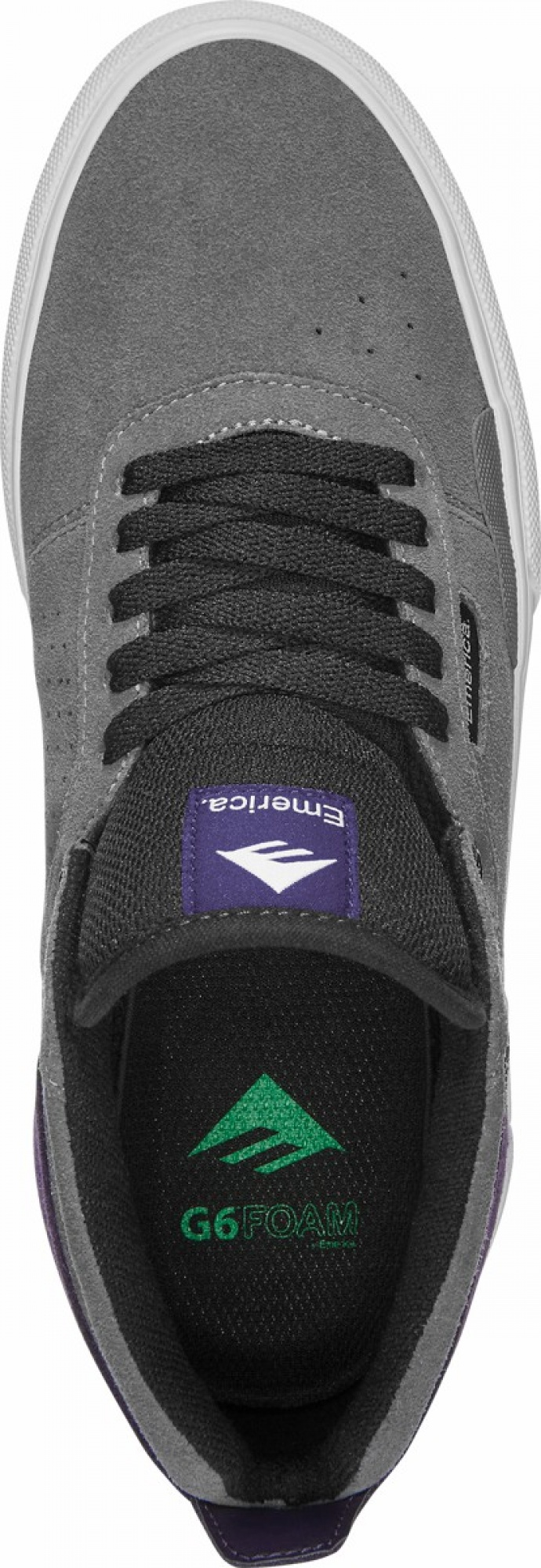 Emerica Pillar Skateskor Herr Grå Lila | Sverige-0376159