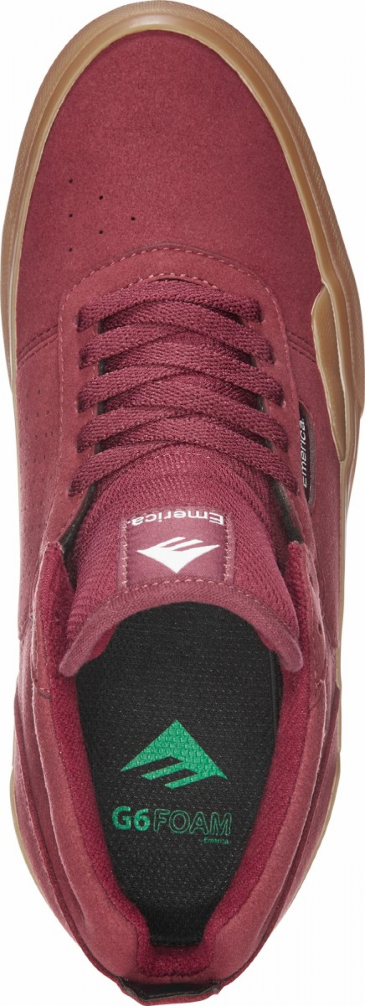 Emerica Pillar Skateskor Herr Vinröda | Sverige-9142356