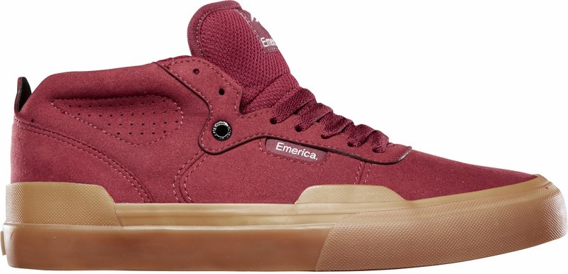 Emerica Pillar Skateskor Herr Vinröda | Sverige-9142356