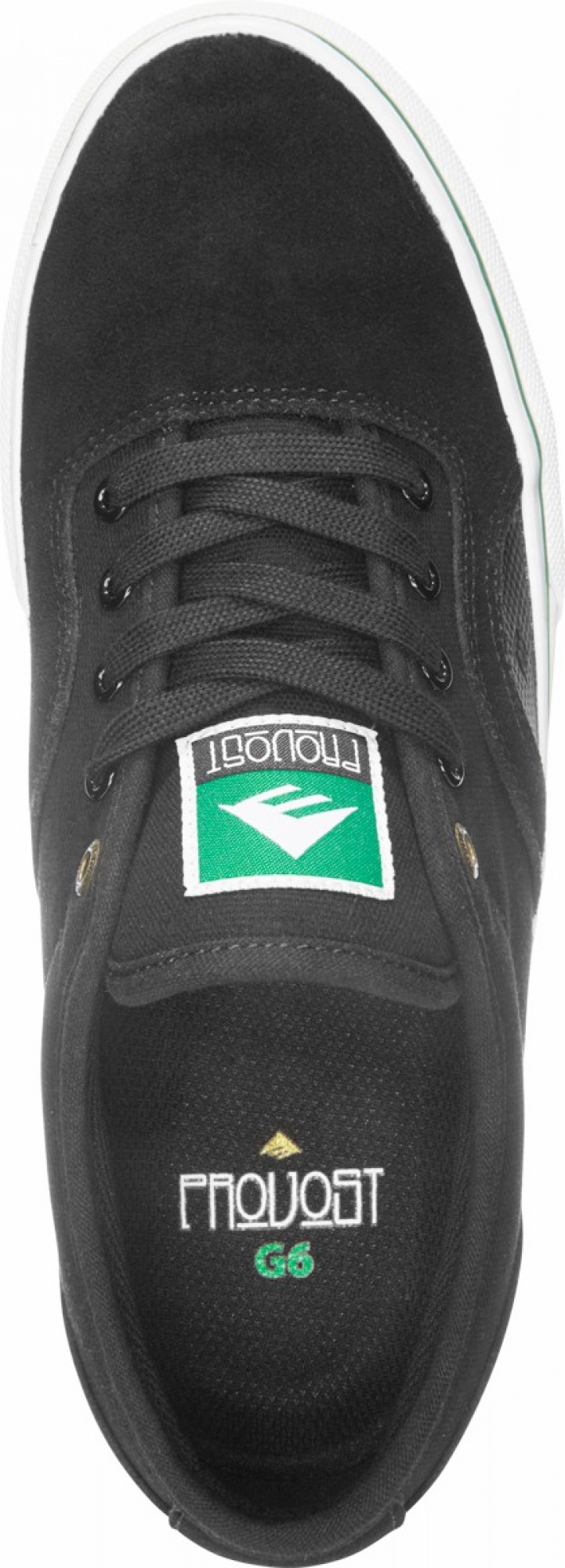 Emerica Provost G6 Skateskor Herr Svarta Vita Guld | Sverige-1503692