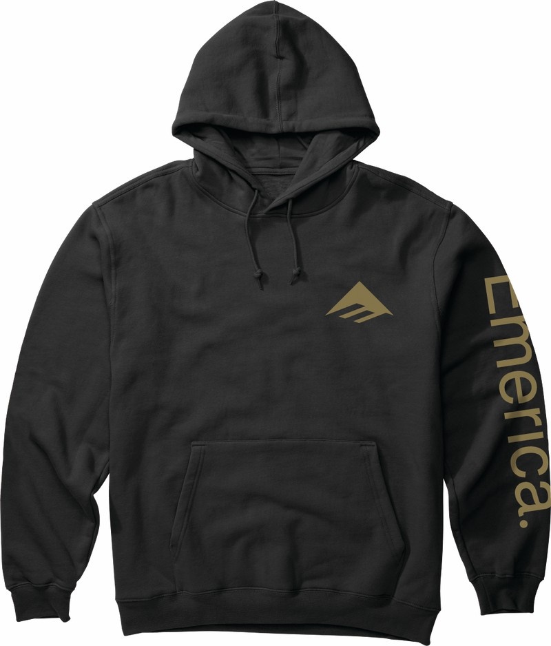 Emerica Pure Combo Hoodie Hoodie Herr Svarta | Sverige-5206794