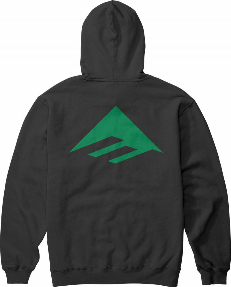 Emerica Pure Triangle Sweatshirt Herr Svarta | Sverige-1759806