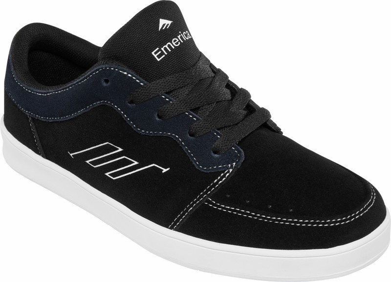 Emerica Quentin G6 X Jeremy Leabres Skateskor Herr Svarta Marinblå | Sverige-9530678