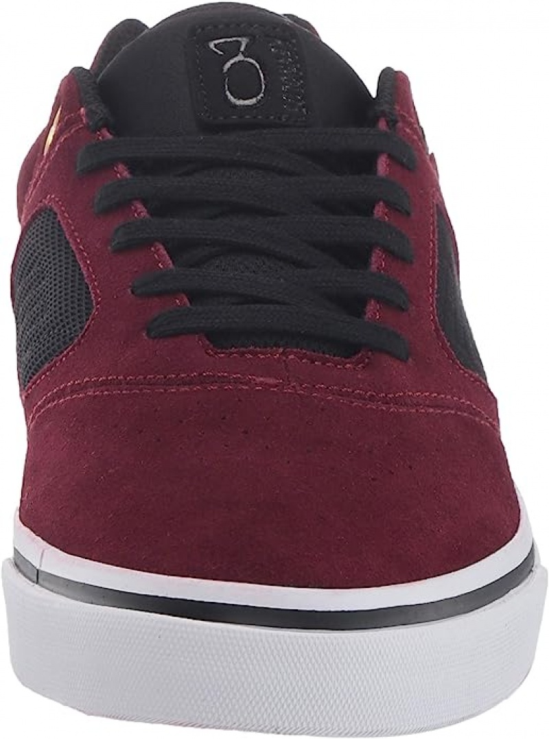 Emerica Reynolds 3 G6 Vulc Skateskor Herr Vinröda Svarta Vita | Sverige-9217348