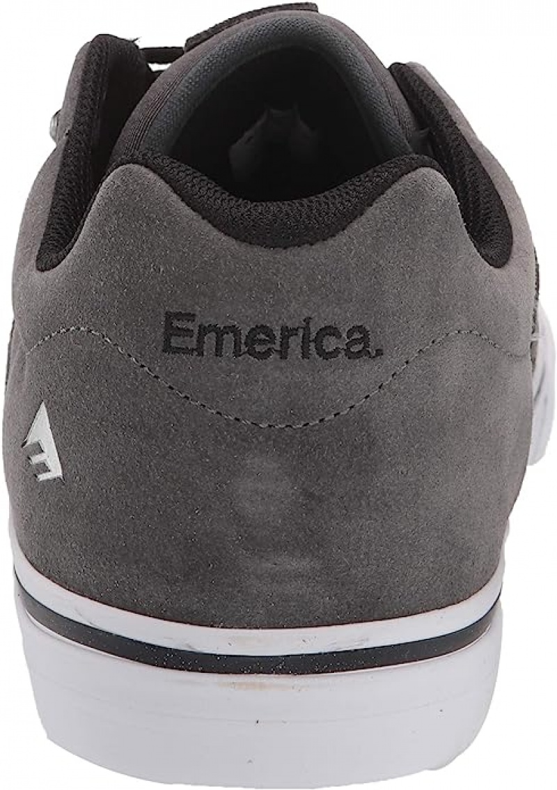 Emerica Reynolds 3 G6 Vulc Skateskor Herr Svarta Mörkgrå Grå | Sverige-3785620